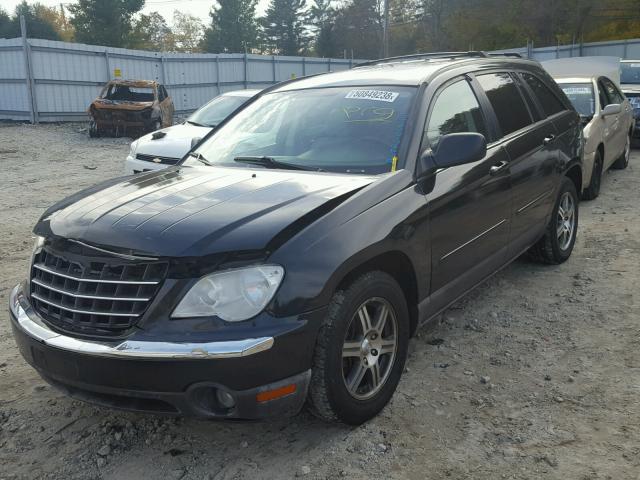 2A8GM68X58R630713 - 2008 CHRYSLER PACIFICA T BLACK photo 2