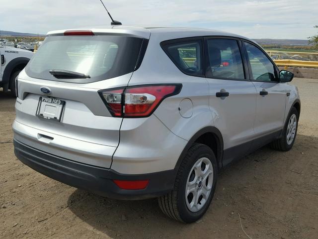 1FMCU0F7XHUD60432 - 2017 FORD ESCAPE S SILVER photo 4