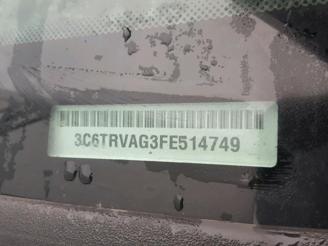 3C6TRVAG3FE514749 - 2015 RAM PROMASTER 白色 照片 10
