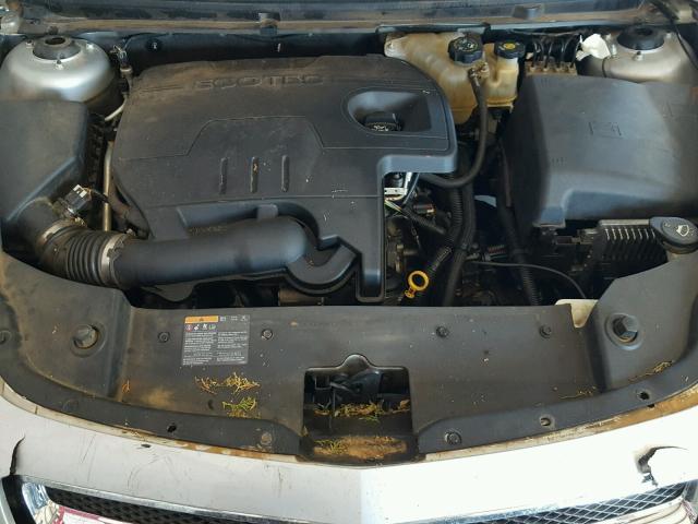 1G1ZC5EU2BF372231 - 2011 CHEVROLET MALIBU 1LT SILVER photo 7