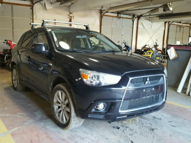 JA4AR4AU7BZ015719 - 2011 MITSUBISHI OUTLANDER BLACK photo 1