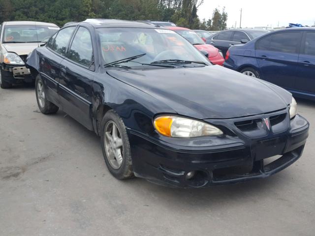 1G2NW52E2XM801451 - 1999 PONTIAC GRAND AM G BLACK photo 1