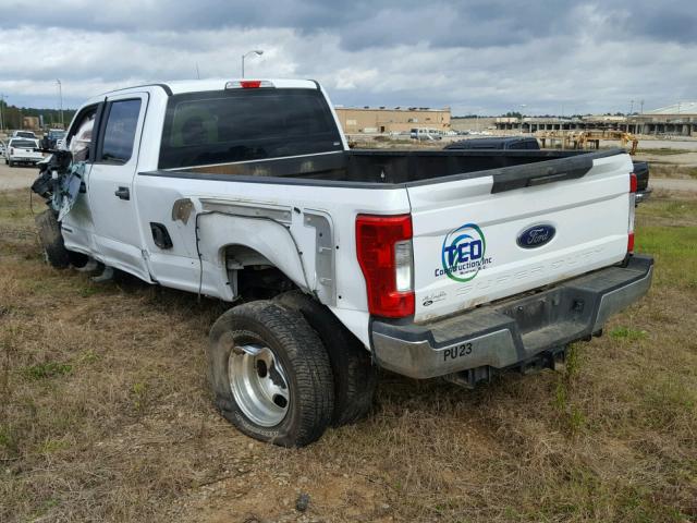 1FT8W3DT5HEC36617 - 2017 FORD F350 SUPER WHITE photo 3