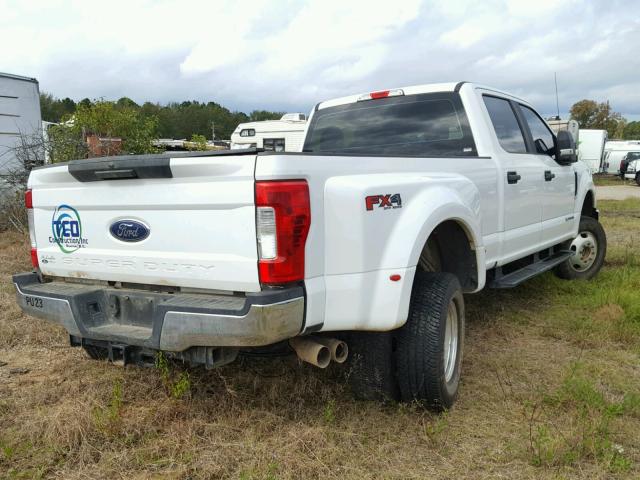 1FT8W3DT5HEC36617 - 2017 FORD F350 SUPER WHITE photo 4