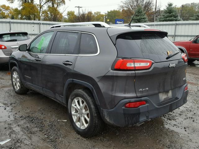 1C4PJMCB9EW242144 - 2014 JEEP CHEROKEE L GRAY photo 3