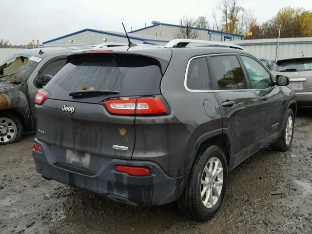 1C4PJMCB9EW242144 - 2014 JEEP CHEROKEE L GRAY photo 4