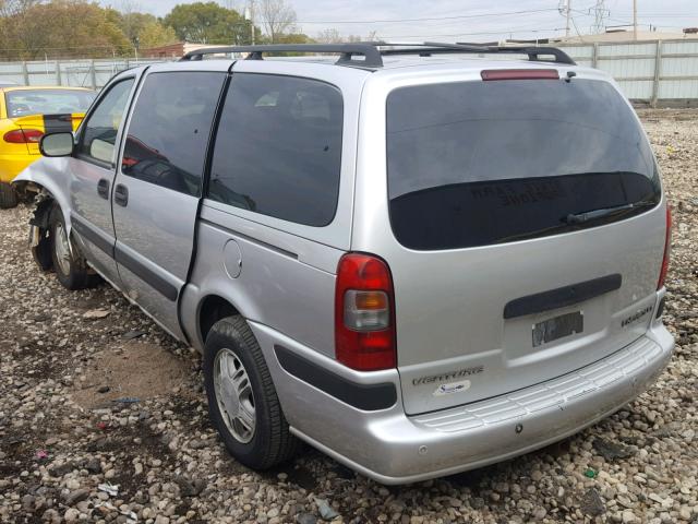 1GNDX03E23D170823 - 2003 CHEVROLET VENTURE SILVER photo 3