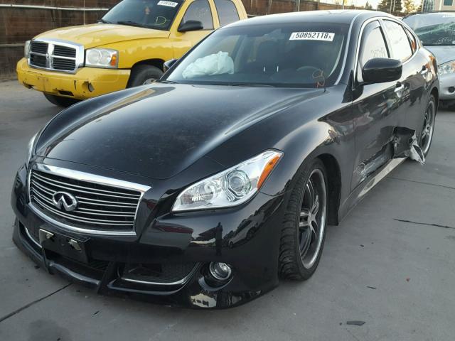 JN1BY1AR6CM395144 - 2012 INFINITI M37 X BLACK photo 2