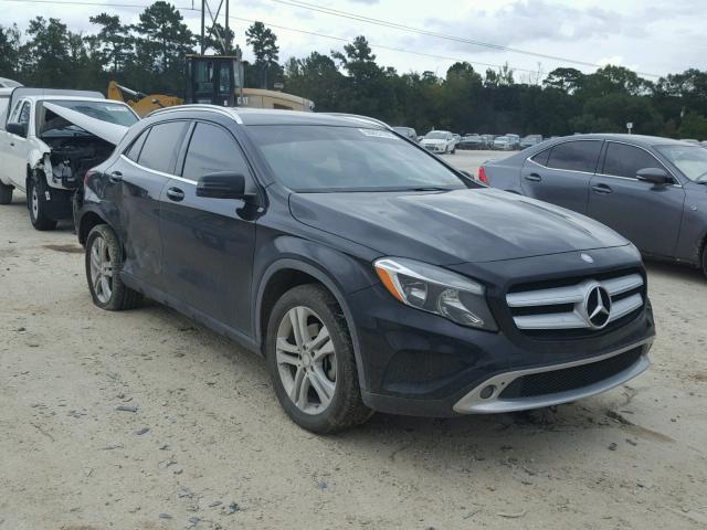 WDCTG4EB6FJ129061 - 2015 MERCEDES-BENZ GLA 250 BLACK photo 1