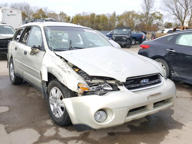 4S4BP61C057345796 - 2005 SUBARU LEGACY OUT SILVER photo 1