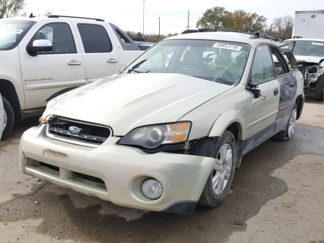 4S4BP61C057345796 - 2005 SUBARU LEGACY OUT SILVER photo 2