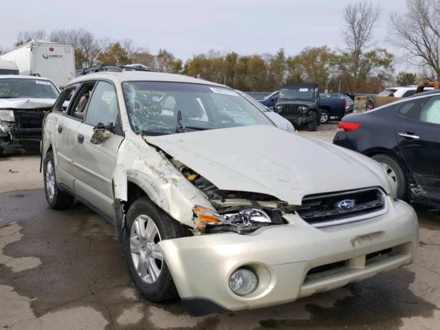 4S4BP61C057345796 - 2005 SUBARU LEGACY OUT SILVER photo 9