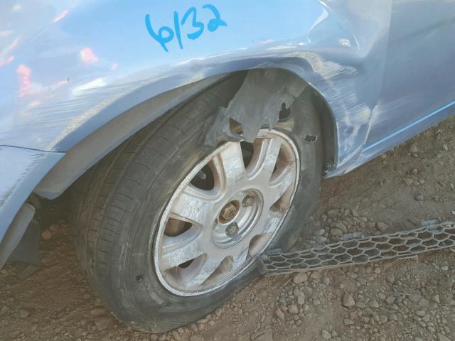 KL1TD52685B389294 - 2005 CHEVROLET AVEO BASE Көк фото 9