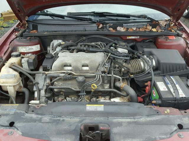 1G2NF52E32C319215 - 2002 PONTIAC GRAND AM S RED photo 7