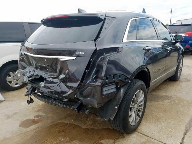 1GYKNBRS2HZ182568 - 2017 CADILLAC XT5 LUXURY CHARCOAL photo 4