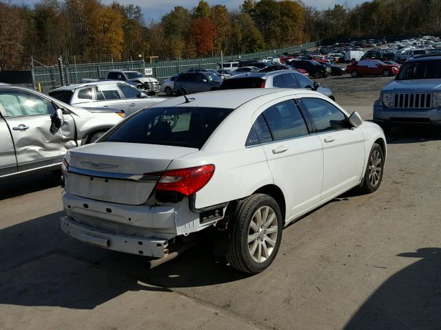 1C3CCBBB6DN583959 - 2013 CHRYSLER 200 TOURIN WHITE photo 4