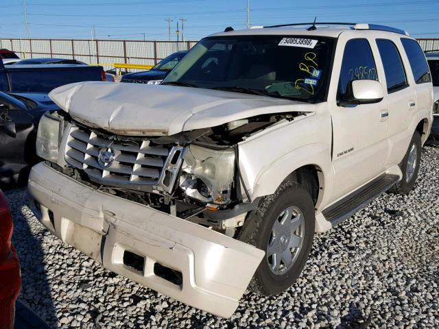 1GYEK63N84R289991 - 2004 CADILLAC ESCALADE L WHITE photo 2