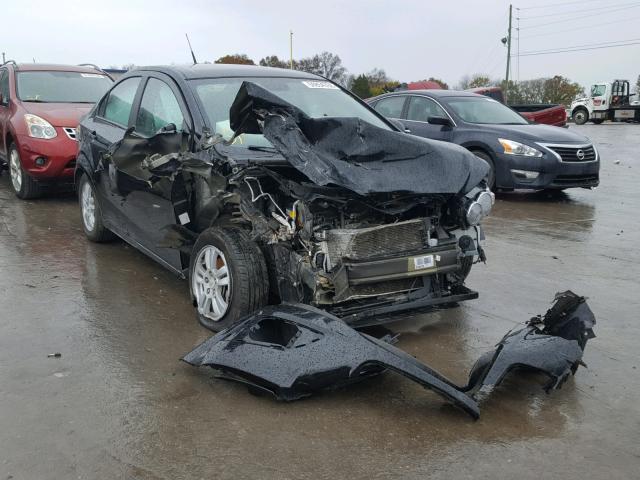 1G1JA5SH2C4172778 - 2012 CHEVROLET SONIC LS BLACK photo 1