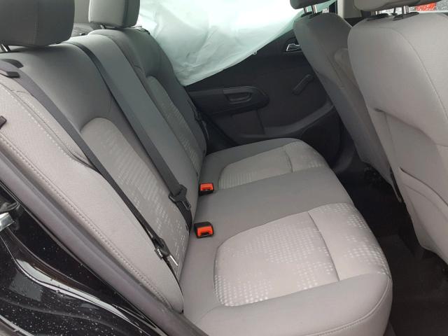 1G1JA5SH2C4172778 - 2012 CHEVROLET SONIC LS BLACK photo 6