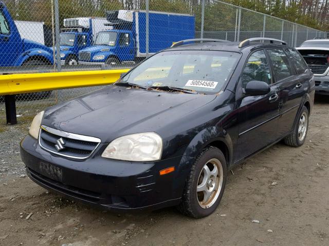 KL5JD86Z66K290972 - 2006 SUZUKI FORENZA BLACK photo 2