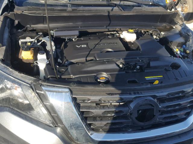 5N1DR2MM9HC651696 - 2017 NISSAN PATHFINDER GRAY photo 7