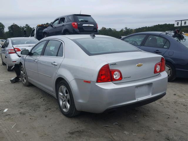 1G1ZA5E07CF380829 - 2012 CHEVROLET MALIBU LS 银色 照片 3
