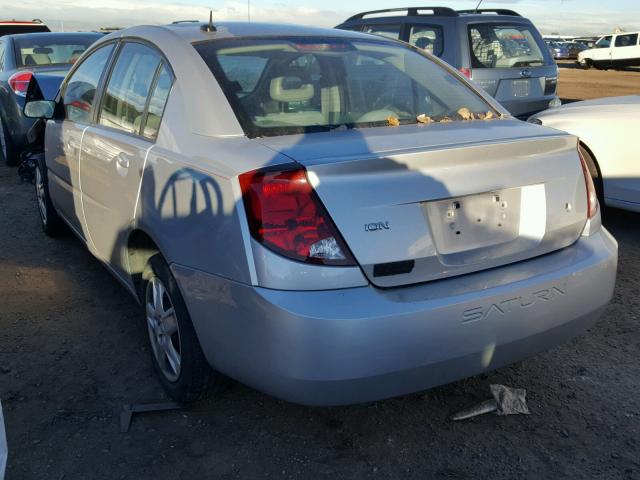 1G8AJ55F77Z181335 - 2007 SATURN ION LEVEL SILVER photo 3