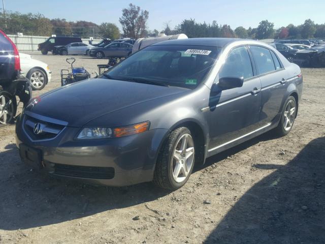 19UUA66276A068987 - 2006 ACURA 3.2TL CHARCOAL photo 2