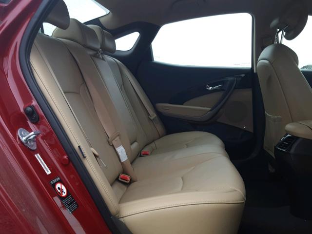 KMHFH4JG2EA369686 - 2014 HYUNDAI AZERA GLS RED photo 6