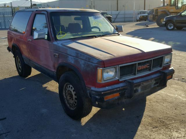 1G5CT18B9E0520521 - 1984 GMC S15 JIMMY RED photo 1