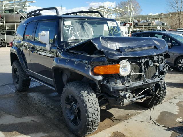 JTEBU11F670055175 - 2007 TOYOTA FJ CRUISER BLACK photo 1