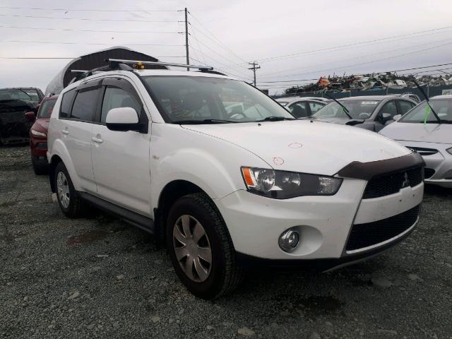 JA4AT2AW5CU609537 - 2012 MITSUBISHI OUTLANDER WHITE photo 1