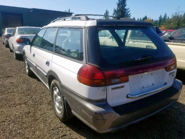 4S3BG4859T6985394 - 1996 SUBARU LEGACY OUT WHITE photo 3