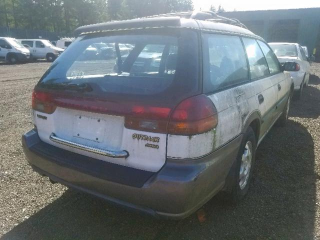 4S3BG4859T6985394 - 1996 SUBARU LEGACY OUT WHITE photo 4