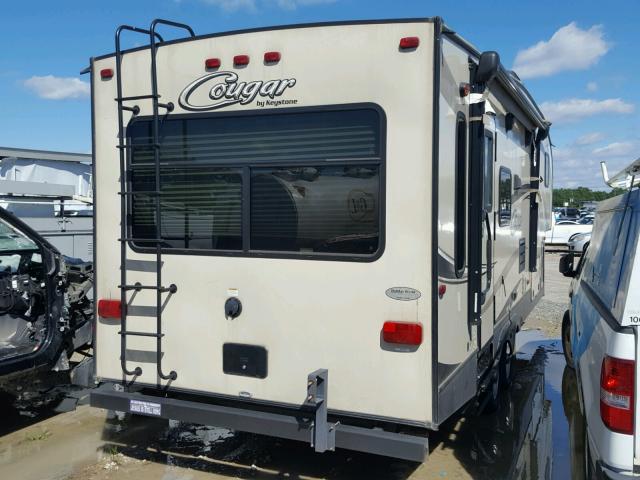 4YDF26R26GV507698 - 2016 KEYSTONE COUGAR TAN photo 4