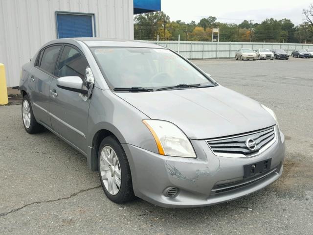 3N1AB6AP4CL629333 - 2012 NISSAN SENTRA 2.0 GRAY photo 1