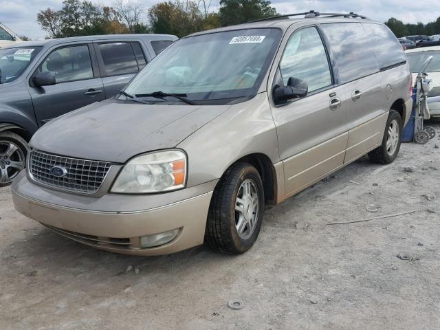 2FMDA58215BA00723 - 2005 FORD FREESTAR L BEIGE photo 2