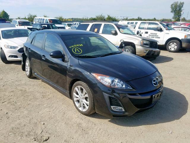 JM1BL1K57B1479318 - 2011 MAZDA 3 S GRAY photo 1