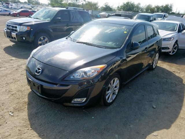 JM1BL1K57B1479318 - 2011 MAZDA 3 S GRAY photo 2