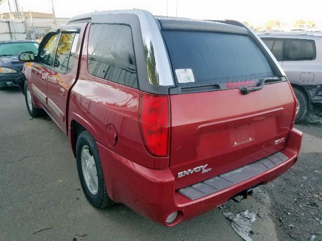 1GKET12S146173275 - 2004 GMC ENVOY XUV RED photo 3