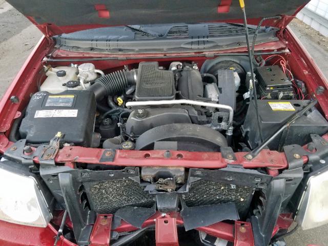 1GKET12S146173275 - 2004 GMC ENVOY XUV RED photo 7