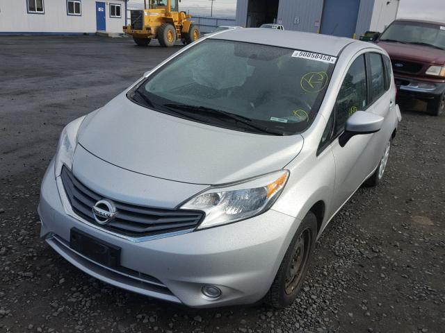 3N1CE2CP4FL402816 - 2015 NISSAN VERSA NOTE SILVER photo 2