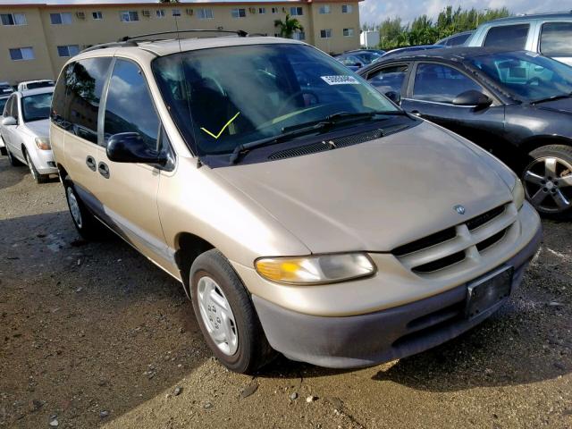 2B4GP45G8WR731116 - 1998 DODGE CARAVAN SE GOLD photo 1