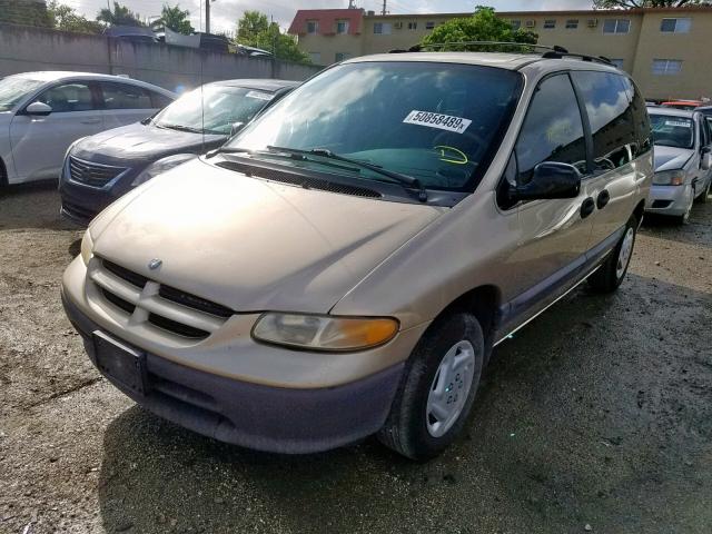 2B4GP45G8WR731116 - 1998 DODGE CARAVAN SE GOLD photo 2