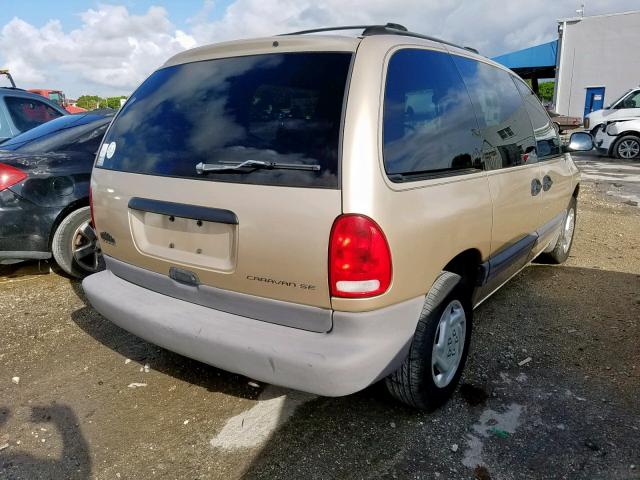 2B4GP45G8WR731116 - 1998 DODGE CARAVAN SE GOLD photo 4