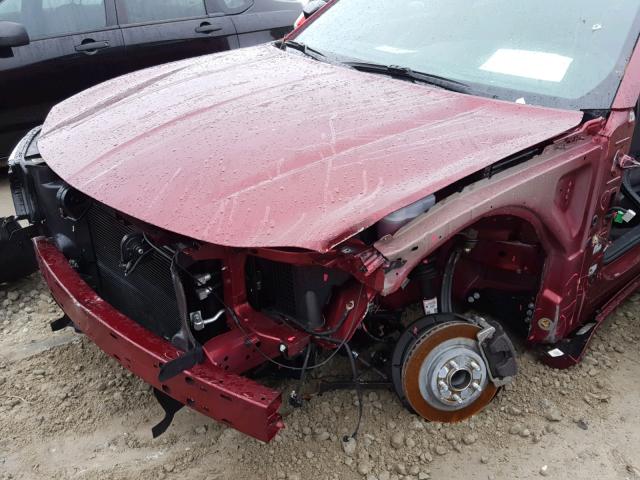 2C3CDXBG4JH290071 - 2018 DODGE CHARGER SX RED photo 9