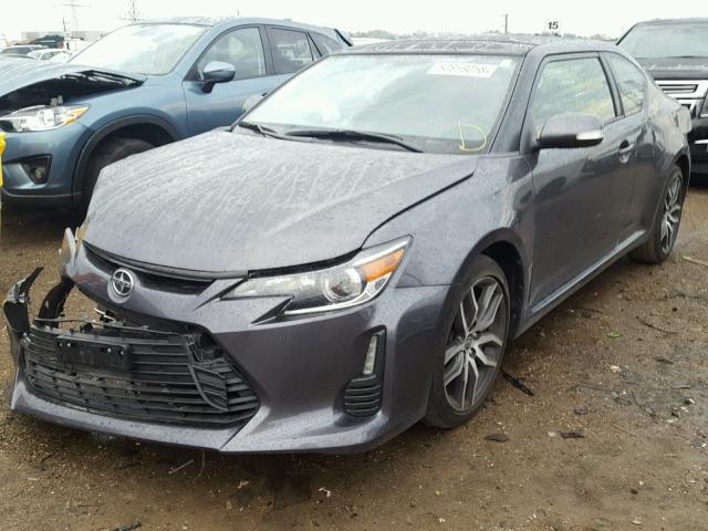 JTKJF5C73GJ016067 - 2016 TOYOTA SCION TC 灰色 照片 2