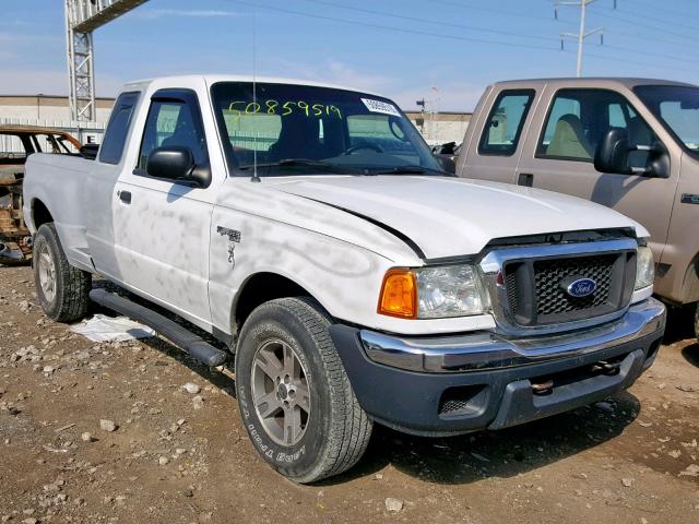 1FTYR15E54PB32705 - 2004 FORD RANGER SUP WHITE photo 1