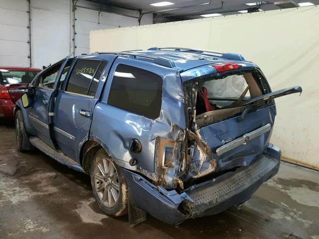 1A8HW582X8F150994 - 2008 CHRYSLER ASPEN LIMI BLUE photo 3