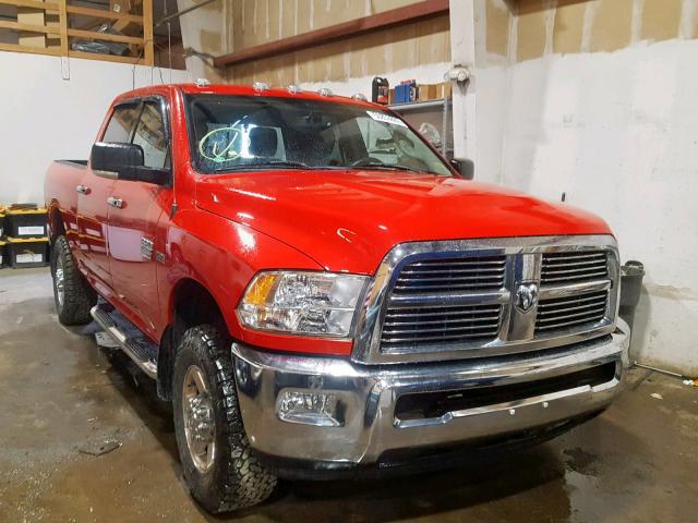 3C6TD5DT4CG141146 - 2012 DODGE RAM 2500 S წითელი ფოტო 1